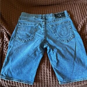 True Religion Relaxed Straight Denim shorts , Ricky -Waist 33